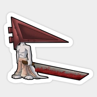 Pyramid Head Kitty Sticker